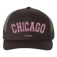 Chicago Illinois Il Varsity Style On Chicago Yupoong Adult 5-Panel Trucker Hat