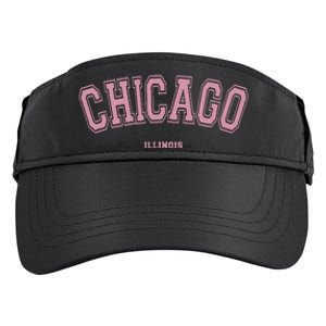 Chicago Illinois Il Varsity Style On Chicago Adult Drive Performance Visor