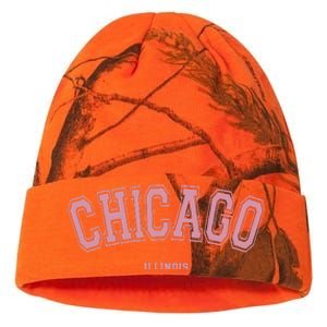 Chicago Illinois Il Varsity Style On Chicago Kati Licensed 12" Camo Beanie