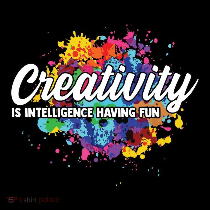 Creativity Is Intelligence Having Fun Creative Artist Button