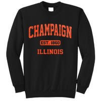 Champaign Illinois IL Vintage State Athletic Style Sweatshirt