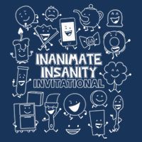 Creator Ink Inanimate Insanity Black And White Drawstring Bag