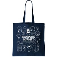 Creator Ink Inanimate Insanity Black And White Tote Bag