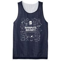 Creator Ink Inanimate Insanity Black And White Mesh Reversible Basketball Jersey Tank