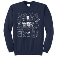 Creator Ink Inanimate Insanity Black And White Tall Sweatshirt