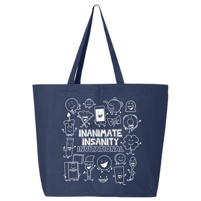 Creator Ink Inanimate Insanity Black And White 25L Jumbo Tote