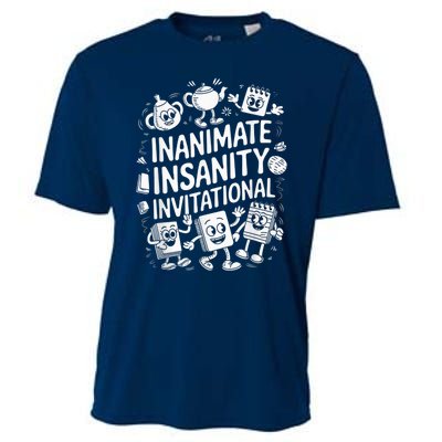 Creator Ink Inanimate Insanity Black And White Cooling Performance Crew T-Shirt