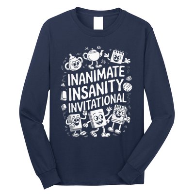 Creator Ink Inanimate Insanity Black And White Long Sleeve Shirt