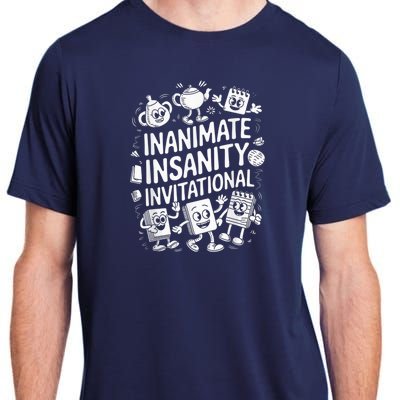 Creator Ink Inanimate Insanity Black And White Adult ChromaSoft Performance T-Shirt