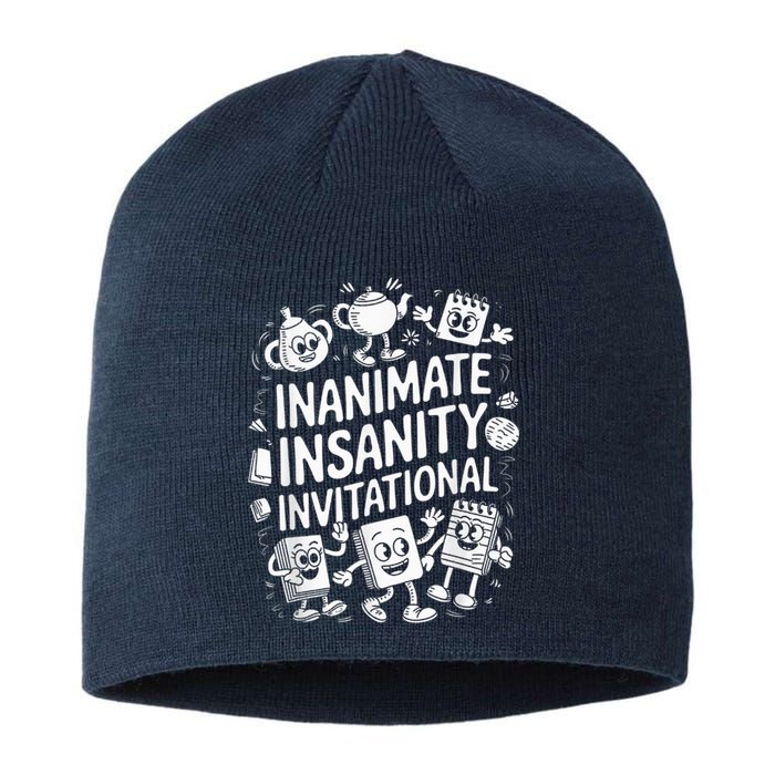 Creator Ink Inanimate Insanity Black And White Sustainable Beanie