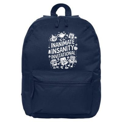 Creator Ink Inanimate Insanity Black And White 16 in Basic Backpack