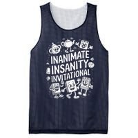 Creator Ink Inanimate Insanity Black And White Mesh Reversible Basketball Jersey Tank