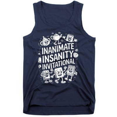 Creator Ink Inanimate Insanity Black And White Tank Top