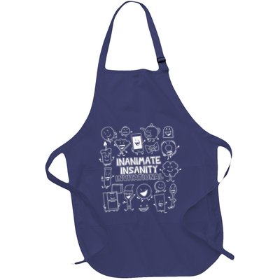 Creator Ink Inanimate Insanity Black And White Full-Length Apron With Pockets