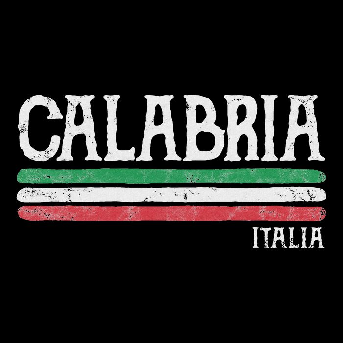 Calabria Italy Italia Souvenir Italian Flag Calabrian Cooling Performance Crew T-Shirt