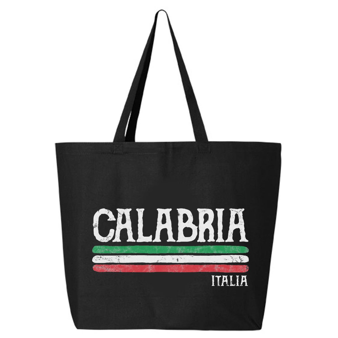 Calabria Italy Italia Souvenir Italian Flag Calabrian 25L Jumbo Tote