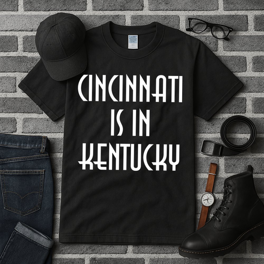Cincinnati Is In Kentucky Tall T-Shirt