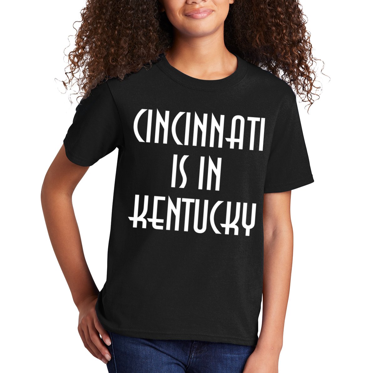 Cincinnati Is In Kentucky Kids T-Shirt