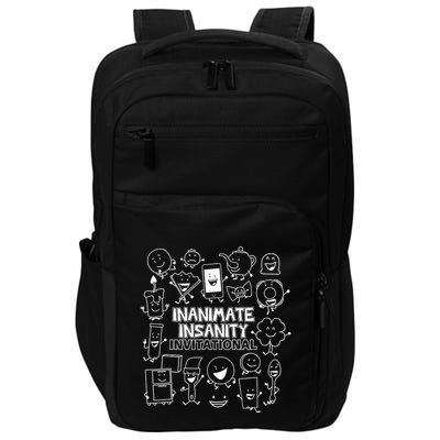 Creator Ink Inanimate Insanity Black And White Impact Tech Backpack