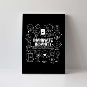 Creator Ink Inanimate Insanity Black And White Canvas