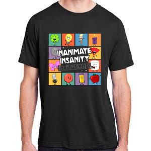 Creator Ink Inanimate Insanity Black And White Adult ChromaSoft Performance T-Shirt