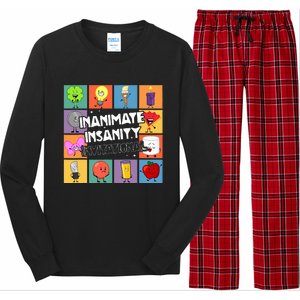 Creator Ink Inanimate Insanity Black And White Long Sleeve Pajama Set