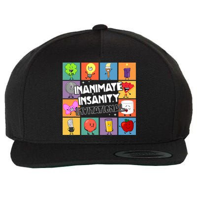 Creator Ink Inanimate Insanity Black And White Wool Snapback Cap