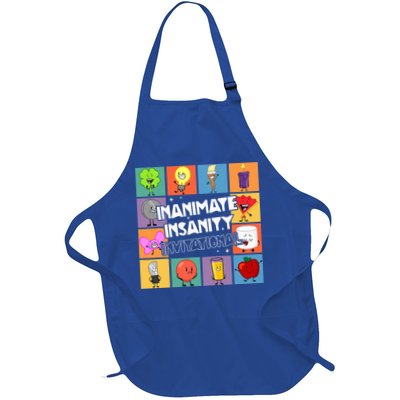 Creator Ink Inanimate Insanity Black And White Full-Length Apron With Pockets