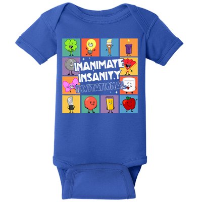 Creator Ink Inanimate Insanity Black And White Baby Bodysuit