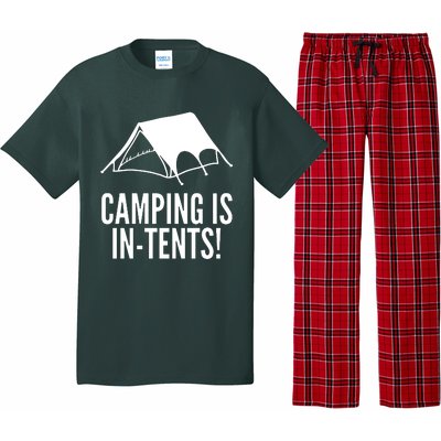 Camping Is In Tents Pajama Set