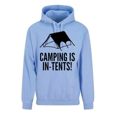 Camping Is In Tents Unisex Surf Hoodie