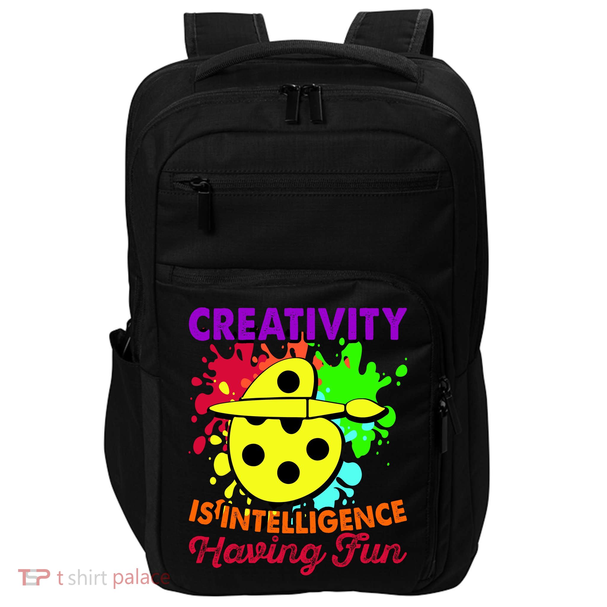 Creativity Is Intelligence Having Fun Impact Tech Backpack