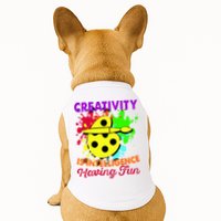 Creativity Is Intelligence Having Fun Doggie Tank