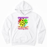 Creativity Is Intelligence Having Fun Hoodie