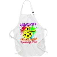 Creativity Is Intelligence Having Fun Apron