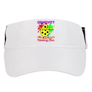 Creativity Is Intelligence Having Fun Adult Drive Performance Visor