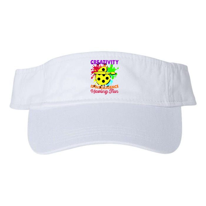 Creativity Is Intelligence Having Fun Visor