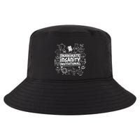 Creator Ink Inanimate Insanity Black And White Cool Comfort Performance Bucket Hat