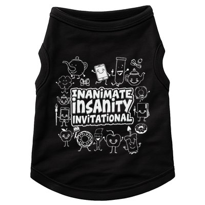 Creator Ink Inanimate Insanity Black And White Doggie Tank