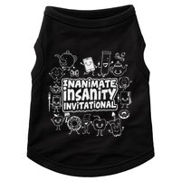 Creator Ink Inanimate Insanity Black And White Doggie Tank