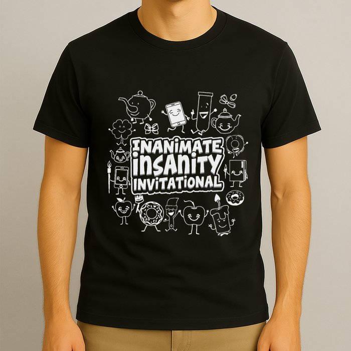 Creator Ink Inanimate Insanity Black And White T-Shirt