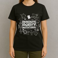 Creator Ink Inanimate Insanity Black And White T-Shirt