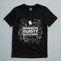 Creator Ink Inanimate Insanity Black And White T-Shirt