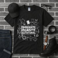 Creator Ink Inanimate Insanity Black And White Tall T-Shirt