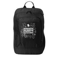 Creator Ink Inanimate Insanity Black And White City Backpack