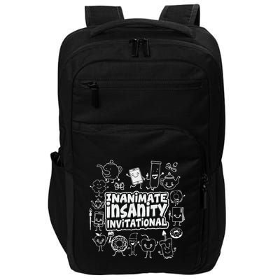 Creator Ink Inanimate Insanity Black And White Impact Tech Backpack