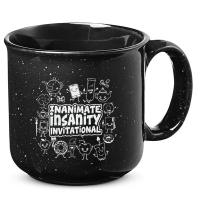 Creator Ink Inanimate Insanity Black And White 15oz Campfire Ceramic Mug