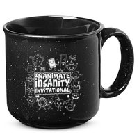Creator Ink Inanimate Insanity Black And White 15oz Campfire Ceramic Mug