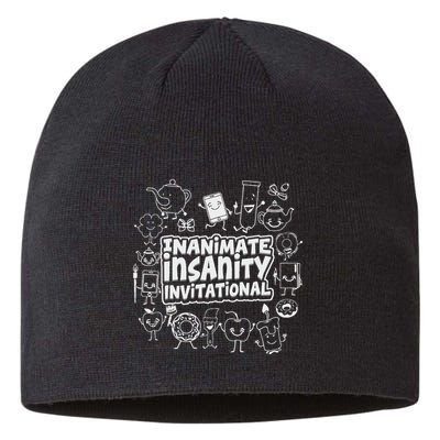 Creator Ink Inanimate Insanity Black And White Sustainable Beanie