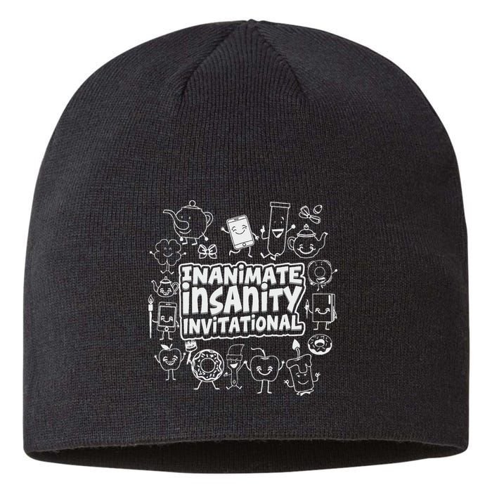 Creator Ink Inanimate Insanity Black And White Sustainable Beanie